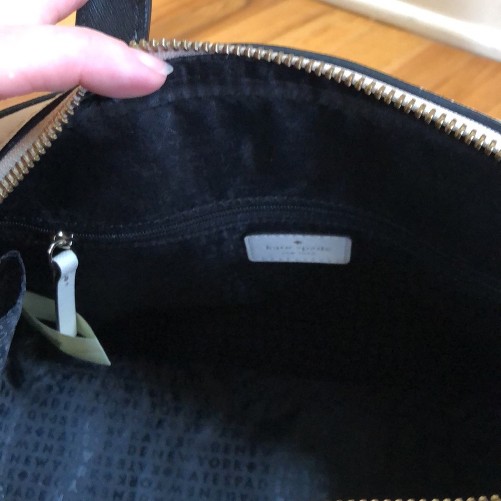 Kate Spade ♠️ Satchel bone and black - Picture 4 of 11